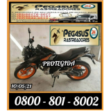 rastreador anti-roubo para motocicleta instalação Ponta Negra